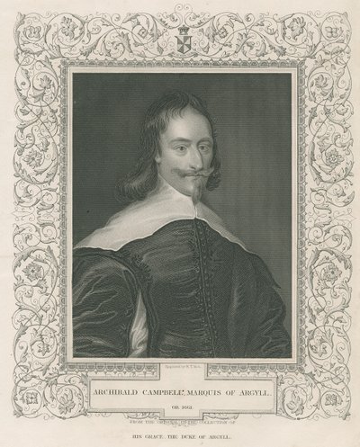 Sir Archibald Campbell, 1st Marquess and 8th Earl of Argyll, from 